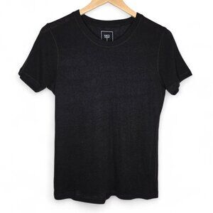 NKD Naked Cashmere Lightweight Shirt Women's 100% Cashmere Crew Semi Sheer M